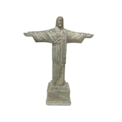 Cristo redendor replica de pedra sabão 