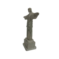 Cristo redendor replica de pedra sabão 24,5 centímetros de altura 