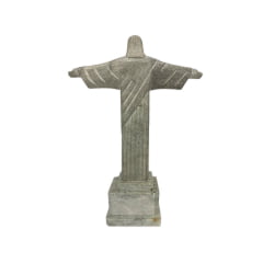 Cristo redendor replica de pedra sabão 24,5 centímetros de altura 