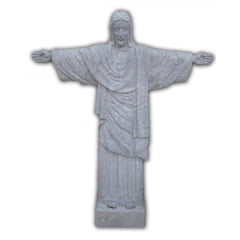 Cristo Redentor De Pedra Sabão 1,50 De Altura Super Grande 