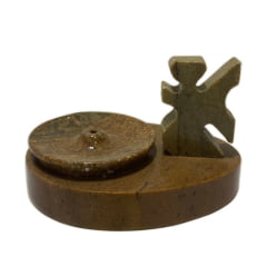Incensário em pedra sabão Oval Elefante  Piramide   Golfinho  Tartaruga 