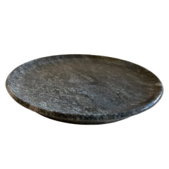 Prato de pedra sabão 15 centímetros de diâmetro ideal para sobremesas 