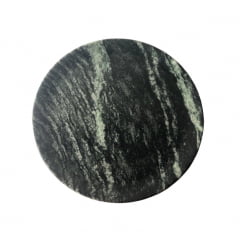 Prato raso em pedra sabão 24 centímetros de Diâmetro 